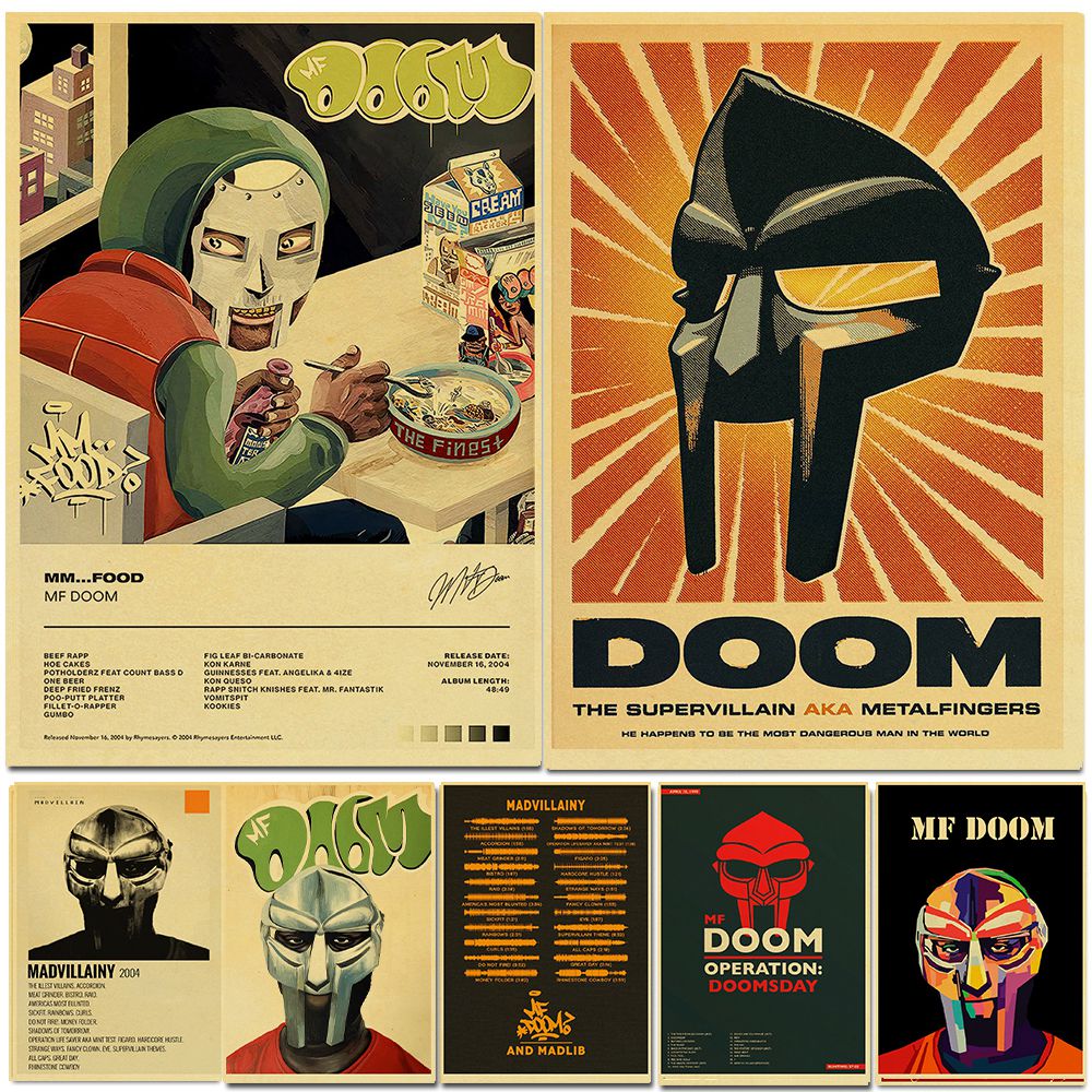 MF Doom Poster