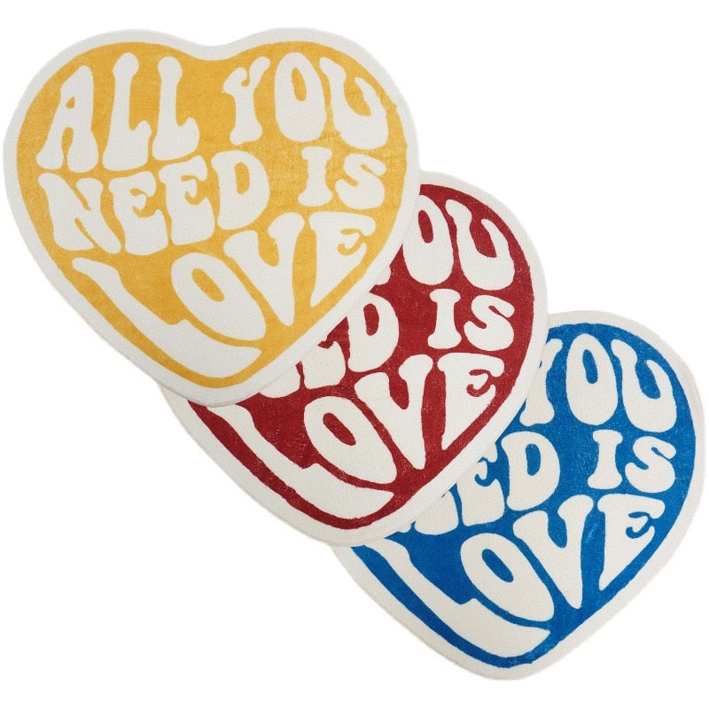 "All I Need Is Love" Rug